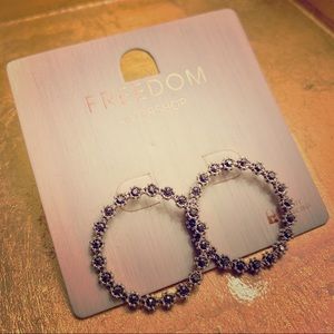 Gorgeous sparkling earrings